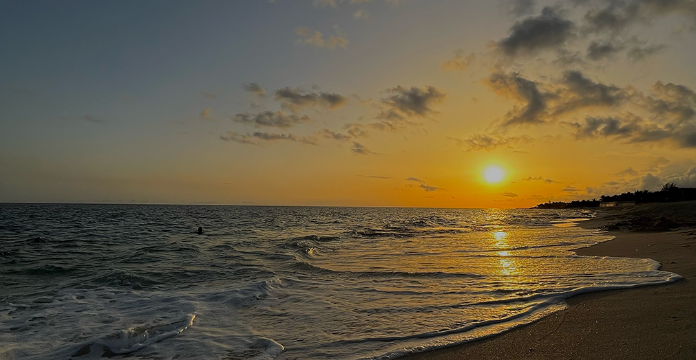 coucher de soleil